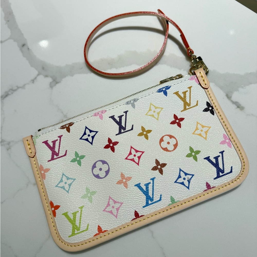 Louis Vuitton X Murakumi LIMITED EDITION Multicolor Monogram Pochette